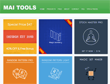 Tablet Screenshot of mai-tools.com